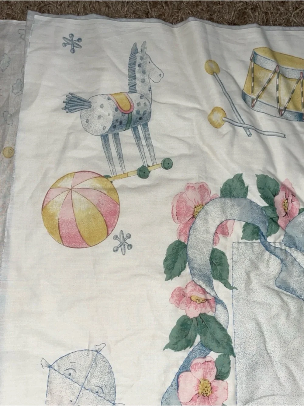 1997‎ Toy Treasures Quilt -unfinished by Daisy Kingdom